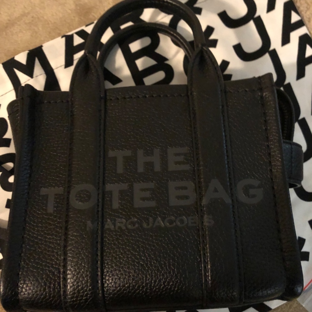 The Tote Bag Marc Jacobs Leather  Micro Mini